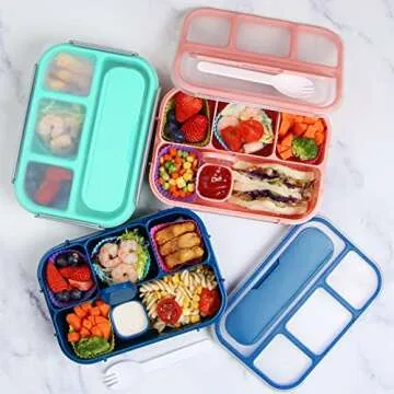 MaMix Bento Lunch Box - Stylish & Functional 1300ML Container