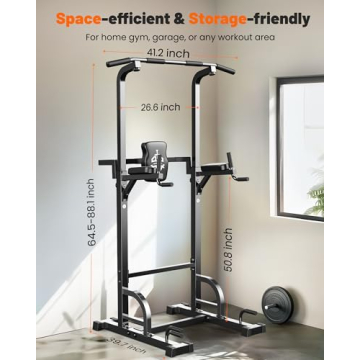Sportsroyals Power Tower Compact Strength Training Equipment