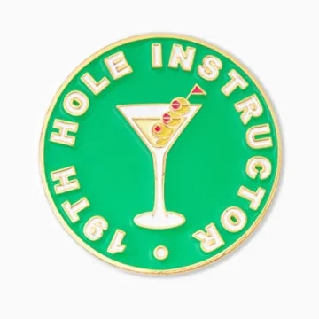 Birdie Girl Womens Golf Ball Marker with Hat Clip for Women