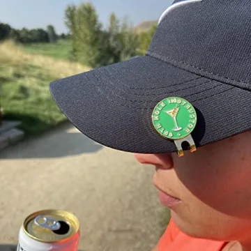 Birdie Girl Womens Golf Ball Marker with Hat Clip for Women