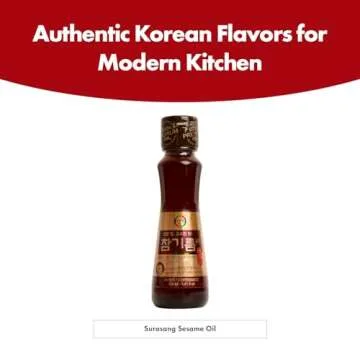 Surasang Korean Toasted Sesame Oil, Authentic Flavor