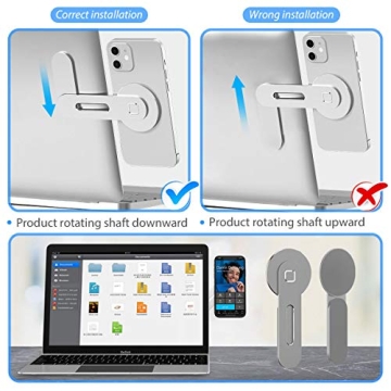 Magnetic Laptop Phone Holder for iPhone 15-12