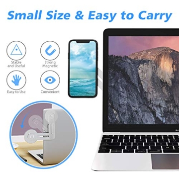 Magnetic Laptop Phone Holder for iPhone 15-12