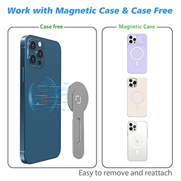 Magnetic Laptop Phone Holder for iPhone 15-12