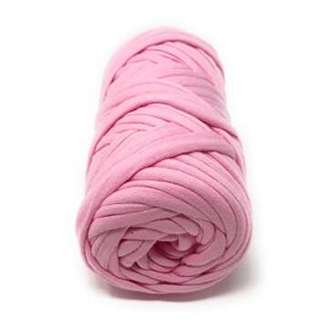 T-Shirt Yarn for Knitting & Crocheting - Eco-Friendly Crafting