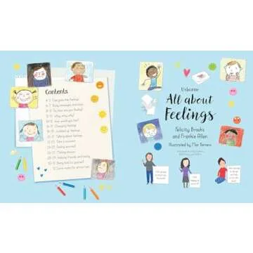 All About Feelings Book - Teach Kids Emotional Intelligence