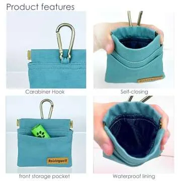 Raisingwell Dog Treat Pouch - Stylish Pet Training Bag