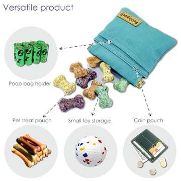 Raisingwell Dog Treat Pouch - Stylish Pet Training Bag