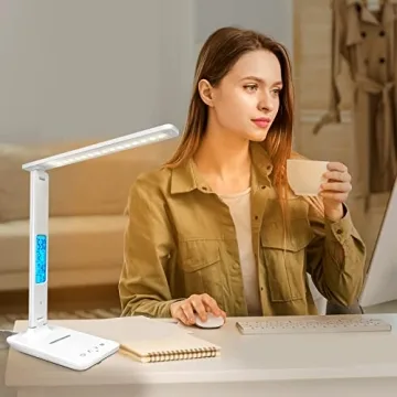 Snsok Desk Lamp & Wireless Charger - Stylish Design