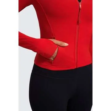 CRZ YOGA Women's Workout Jacket - Comfort Meets Style