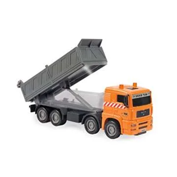 Dickie Toys 48" Mega Crane and Truck Vehicle and Playset