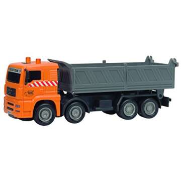 Dickie Toys 48" Mega Crane and Truck Vehicle and Playset