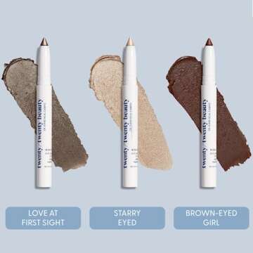 twenty/twenty beauty All Eyes on You Smokey Eye Set of Visionary Eye Shadow Sticks and FREE Original Version Clean Sweep Mascara for Longer & Stronger Eyelashes, Cruelty-Free & Vegan