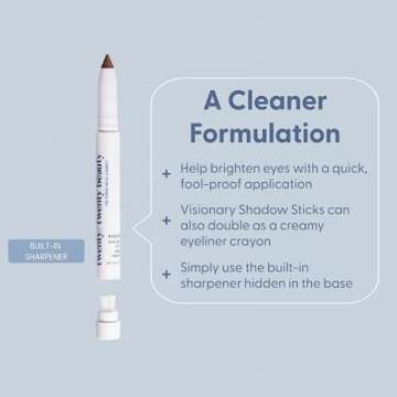 twenty/twenty beauty All Eyes on You Smokey Eye Set of Visionary Eye Shadow Sticks and FREE Original Version Clean Sweep Mascara for Longer & Stronger Eyelashes, Cruelty-Free & Vegan