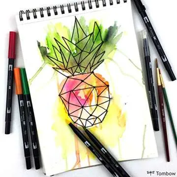 Tombow ABT N55 Dual Brush Pen - Cool Grey 7 for Artists
