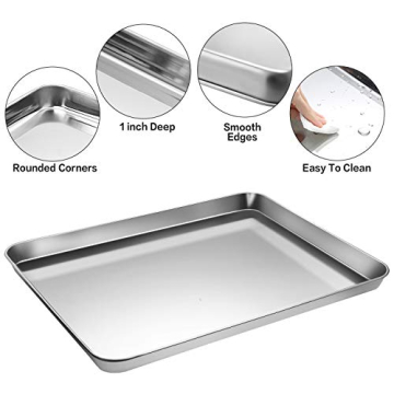 Premium Baking Sheet Set with Cooling Racks and Mats