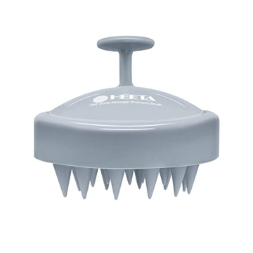 HEETA Shampoo Scalp Brush Massager for Hair Growth & Dandruff