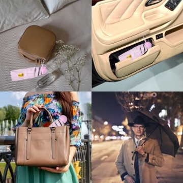 Mini Travel Umbrella Compact Lightweight UV Protection