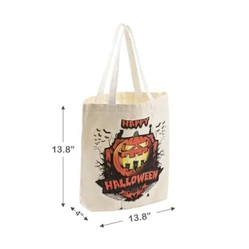 Sanchlor 13.8" Halloween Tote Bag - Trick or Treat Essential!