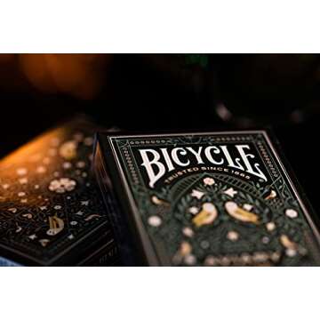 Bicycle Aviary Playing Cards, Teal Deck for Game Lovers