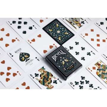 Bicycle Aviary Playing Cards, Teal Deck for Game Lovers