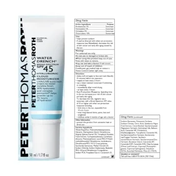 Hyaluronic Cloud Moisturizer SPF 45 - Lightweight Sunscreen