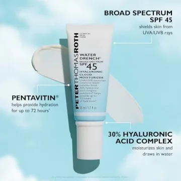 Hyaluronic Cloud Moisturizer SPF 45 - Lightweight Sunscreen