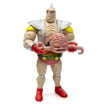 Krang with Throwback Robot Action Figure & Comic Set