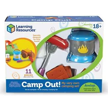 Learning Resources New Sprouts Camp Out Camping Set for Kids