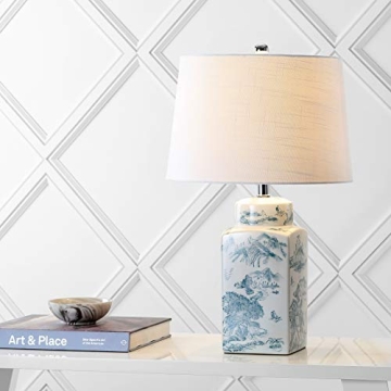 JONATHAN Y Chinoiserie LED Table Lamp for Home Decor