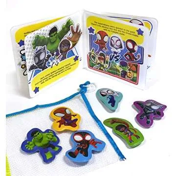 Marvel Spidey Bath Time Books - Fun Activity Books for Kids