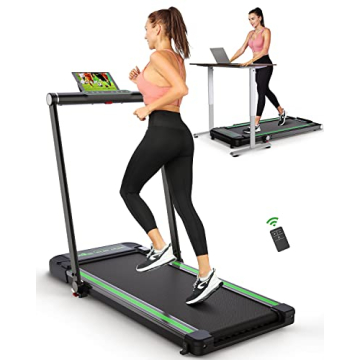 THERUN 2.5HP Compact Treadmill Under Desk Walking Pad
