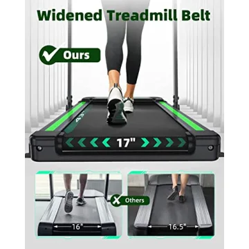 THERUN 2.5HP Compact Treadmill Under Desk Walking Pad