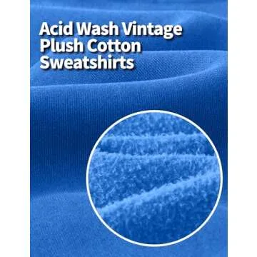 Vintage Acid Wash Hoodie for Women - Stylish & Comfy