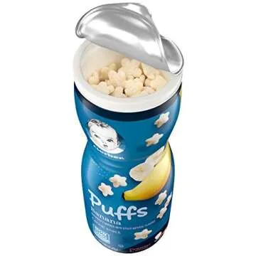 Nutritious Gerber Graduates Puffs for Kids - Pack of 4