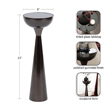 Kate and Laurel Chandon Modern Accent Table for Home