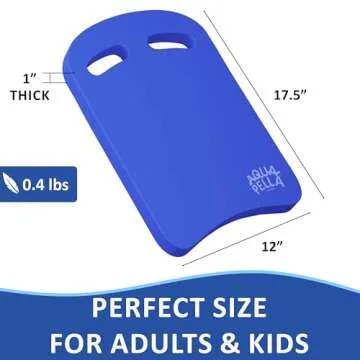 Aquapella Swimming Kickboard - Ideal Training Aid for All Ages