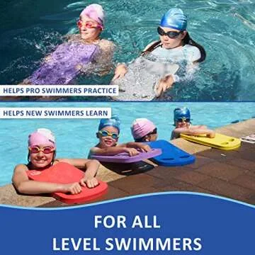 Aquapella Swimming Kickboard - Ideal Training Aid for All Ages