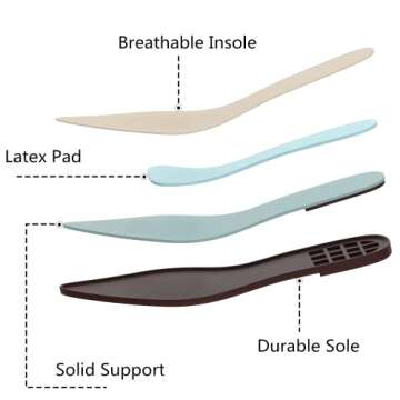 Tilocow Mules for Women Flats Pointed Toe Slip On Backless Loafers Flat Mule Business Casual Shoes Slides