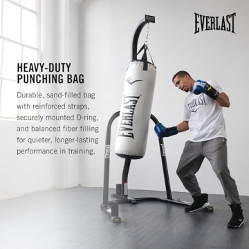 Everlast Elite 2 NevaTear 80LB Heavy Punching Bag Boxing Training