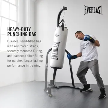 Everlast Elite 2 NevaTear 80LB Heavy Punching Bag Boxing Training