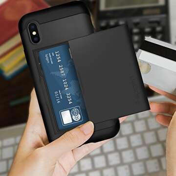 Spigen Slim Armor CS Designed for iPhone Xs Case (2018) - Black