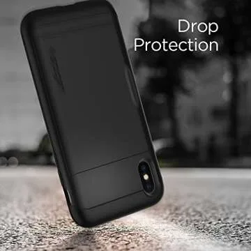 Spigen Slim Armor CS Designed for iPhone Xs Case (2018) - Black
