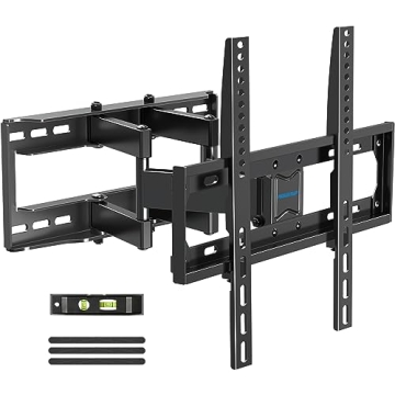 MOUNTUP UL Listed TV Wall Mount with Dual Swivel for 26-65 Inch Screens