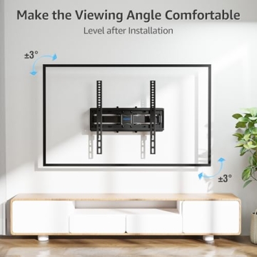 MOUNTUP Full Motion TV Wall Mount for 26-65 Inch TVs