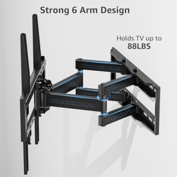 MOUNTUP Full Motion TV Wall Mount for 26-65 Inch TVs