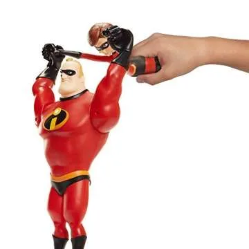 The Incredibles 2 Power Couple, Features 12" Mr. Incredible and Elastigirl Slingshot Figure
