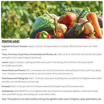 Enhance Your Garden with Azomite Organic Mineral Powder