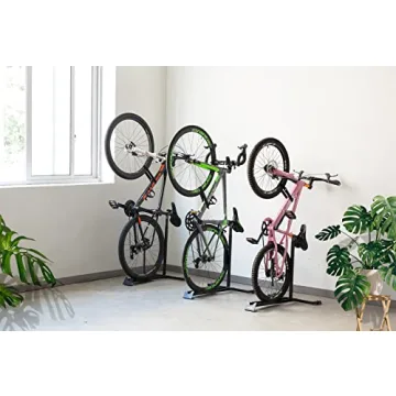 PHUNAYA Heavy Duty Vertical Bike Stand for Indoor Storage