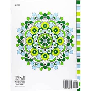 Patterns for Meditation Coloring Book: 72 Geometric Designs (Jenean Morrison)
